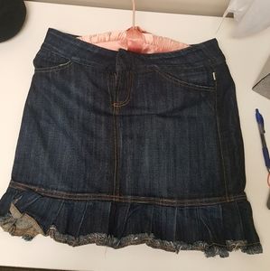 Denim skirt